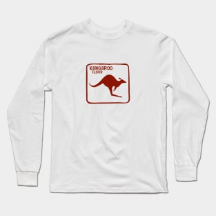 Kangaroo Dingo Flour Australia Souvenir Long Sleeve T-Shirt